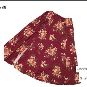 Jennifer Flared Midi Skirt